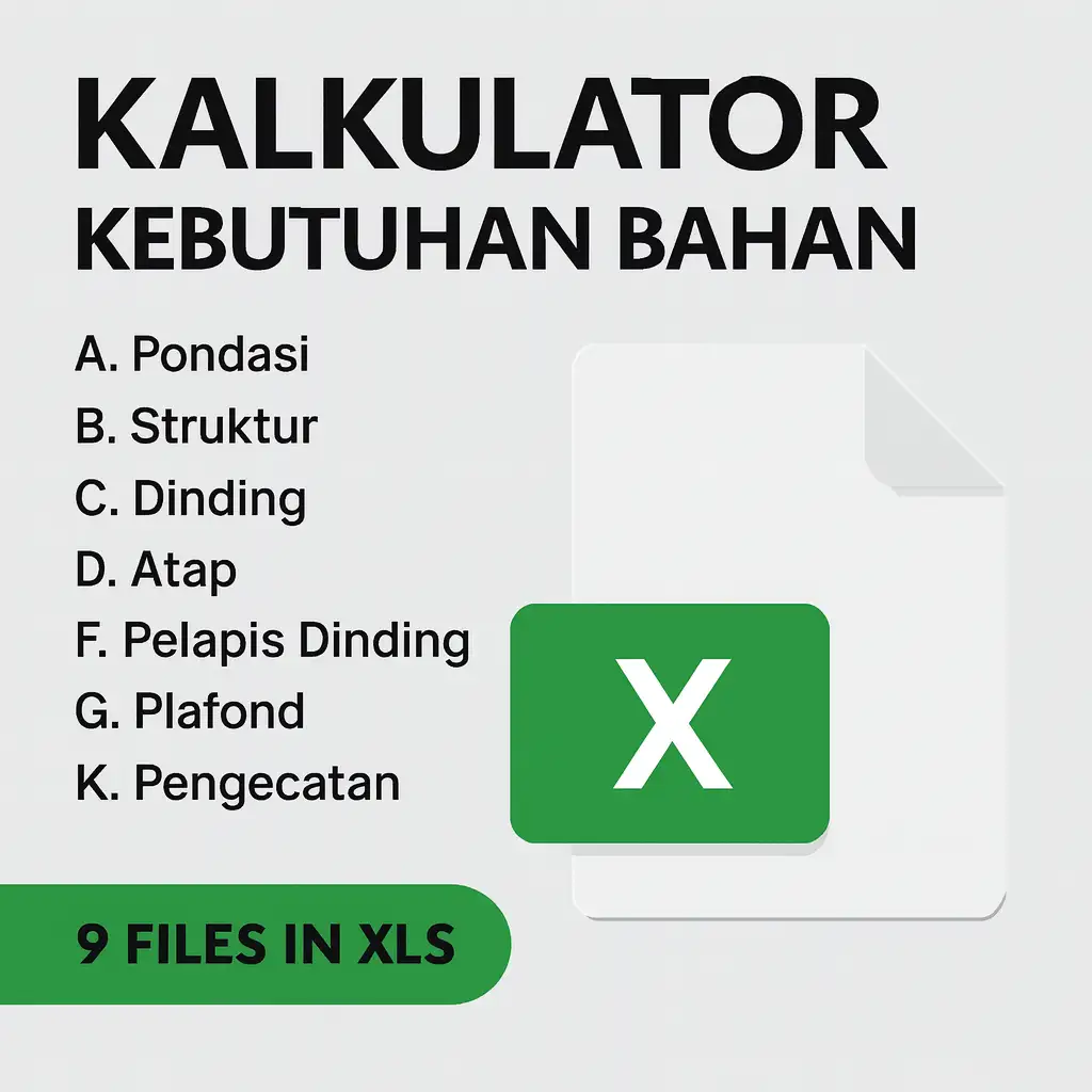 Kalkulator Kebutuhan Bahan