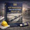 SOP Pemasangan Dak Beton Panel Precast (SNI)