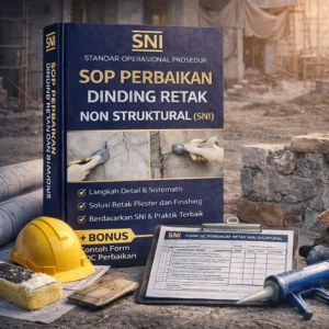 SOP Perbaikan Dinding Retak Non Struktural