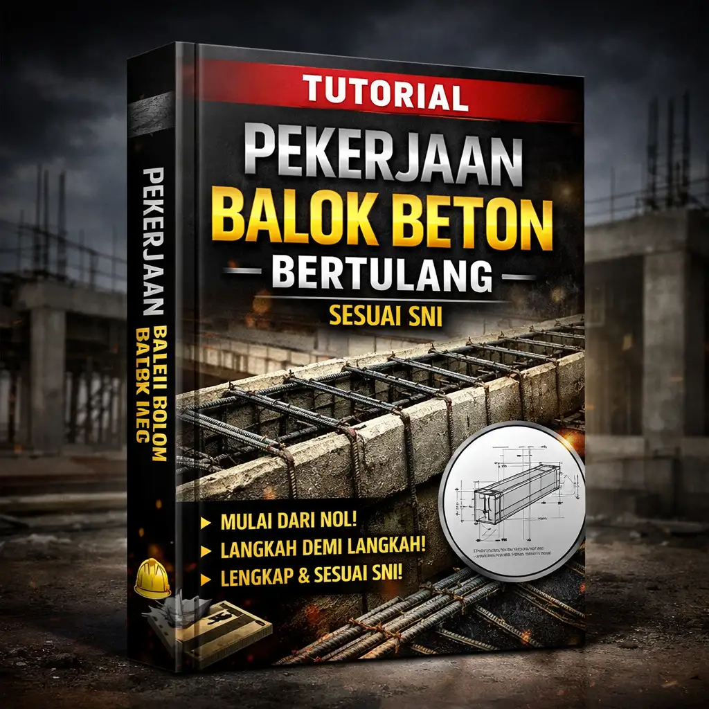 Tutorial Pekerjaan Balok Beton Bertulang