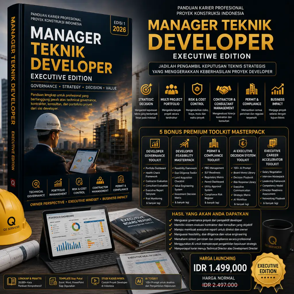 Manager Teknik Developer Executive Edition professional career handbook